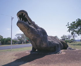 Crocodile Statue - Tourism Caloundra 0