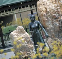 St Barbara Square and Statue - Tourism Caloundra