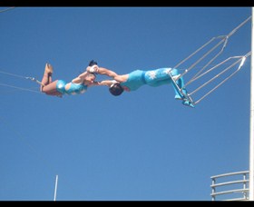 Trix Circus Flying Trapeze - Tourism Caloundra 0