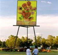 Van Gogh Sunflower Painting - Tourism Caloundra