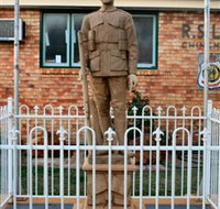Soldier Statue Memorial Chinchilla - Tourism Caloundra