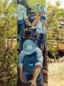 Capella Light Pole Murals - Tourism Caloundra 0