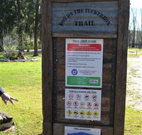 Dog on the Tucker Box Recreational Trail - Tourism Caloundra
