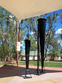 Charleville - Steiger Vortex Rainmaking Guns - Tourism Caloundra 4