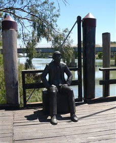 Captain John Egge Statue - Tourism Caloundra 0
