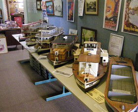 Wentworth Model Paddlesteamer Display - Tourism Caloundra 1