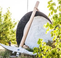 The Big Gold Pick and Pan - Tourism Caloundra