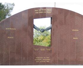 Cowra Italy Friendship Monument - Tourism Caloundra 0