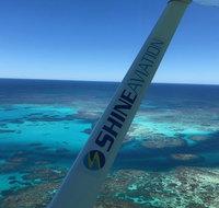 Pink Lake  Abrolhos Island Flyover - Tourism Caloundra