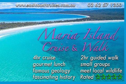 Maria Island Shuttle Bus Hobart To Triabunna (Round Trip) - Tourism Caloundra 1