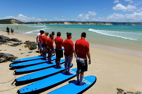 Rainbow Beach Surf School: 2 Hour Main Beach Surf Lesson - Tourism Caloundra 1