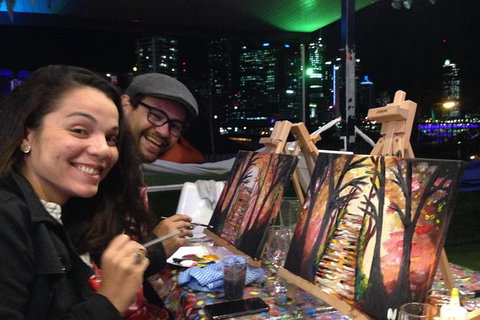 Paint And Sip Art Lessons - Tourism Caloundra 3