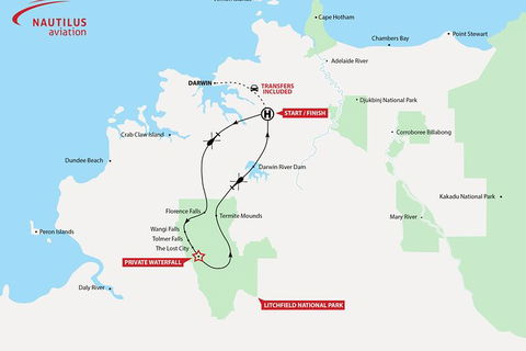 60 Minute Scenic Flight - Litchfield National Park - Tourism Caloundra 3