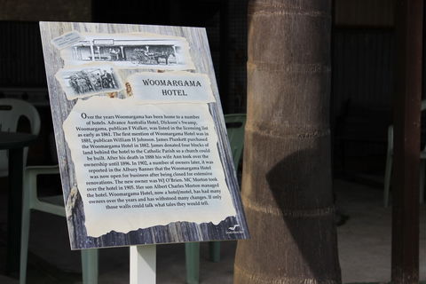 Woomargama Heritage Signs - Tourism Caloundra 1