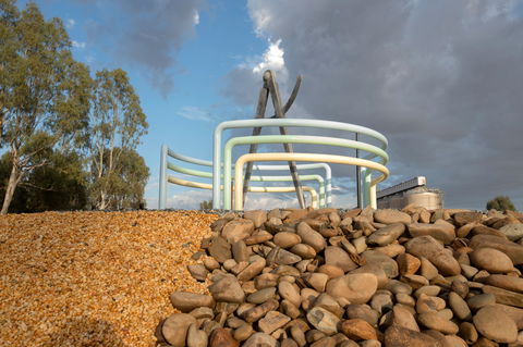 Lyrics, Landscapes And Lintels - Leeton Public Art Trail - Tourism Caloundra 1