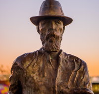 Paddy Hannan's Statue - Tourism Caloundra