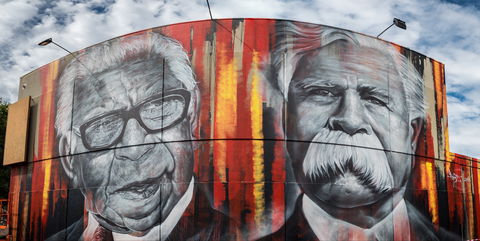 Shepparton Aboriginal Street Art Project Murals - Tourism Caloundra 1