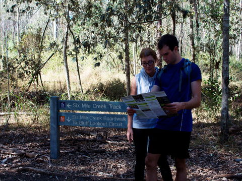 Six Mile Creek, Bluff Lookout And Little White Rock Trails - Tourism Caloundra 1
