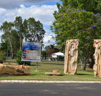 The Fossilised Forest Sculpture - Tourism Caloundra