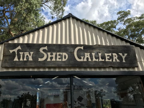 Tin Shed Gallery - Tourism Caloundra 0