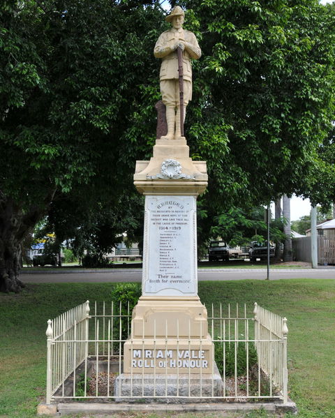 Miriam Vale War Memorial - Tourism Caloundra 1