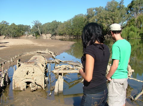 Paddle Steamer Wagga Wagga Wreck - Tourism Caloundra 0