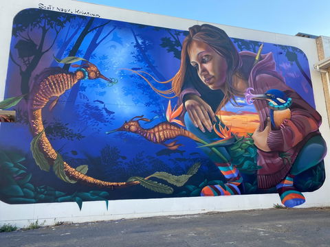 Walk The Walls Cronulla Street Art Trail - Tourism Caloundra 0
