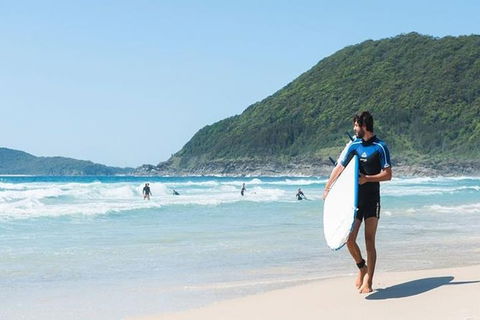 Surfing Adventure In Sydney\'s Royal National Park With Lessons - Tourism Caloundra 3