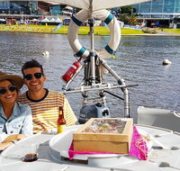 Adelaide 2-hour BBQ Boat Hire for 2 People  Wine and Cheese Grazer - Tourism Caloundra