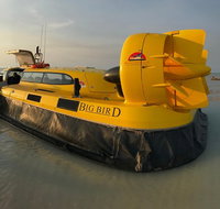 Prehistoric Bubbles and Nibbles Hovercraft Tour - Tourism Caloundra