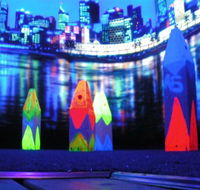 Family Fun Centres Black Light Mini Golf - Tourism Caloundra