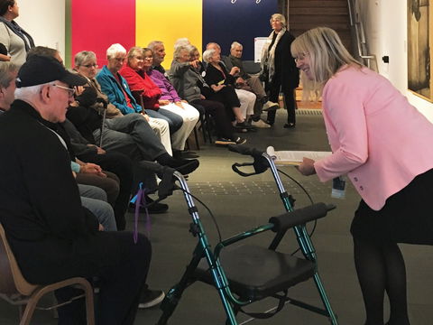 Accessible Art Tours In The Gallery - Tourism Caloundra 0