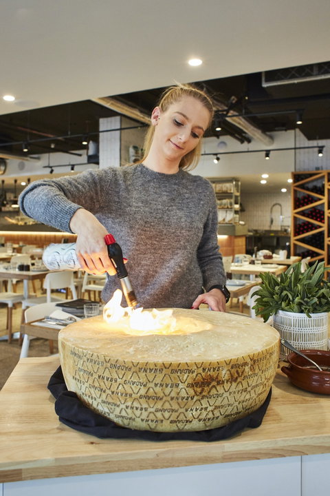 Flaming Cheese Wheel And Wine Pairing Experience - Tourism Caloundra 0