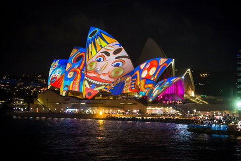 Vivid Sydney Harbour Dinner Cruises – Australian Cruise Group - Tourism Caloundra 0