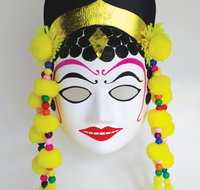 Online live streaming class Make an Indonesian Dance Mask - Tourism Caloundra