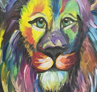 Online live streaming class Paint the Lion King - Tourism Caloundra