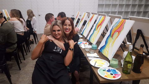 Paint And Sip Experience - Tourism Caloundra 2