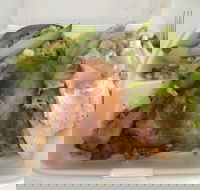 Flaming Healthy Charcoal Chicken  Salad - Tourism Caloundra