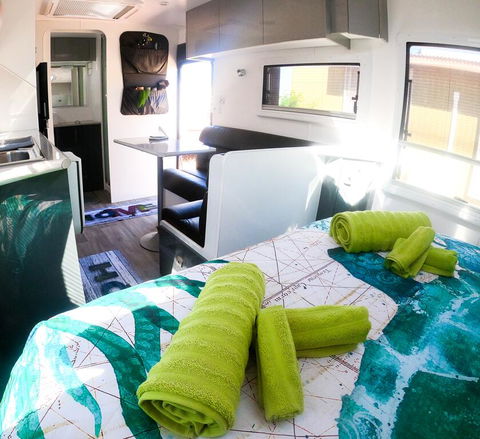 Ningaloo Glamping (caravan Rental Along The Ningaloo Coast) - Tourism Caloundra 2
