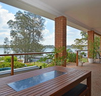 The House on the Lake  Fishing Point Lake Macquarie - honestly put the line in and catch fish - Tourism Caloundra