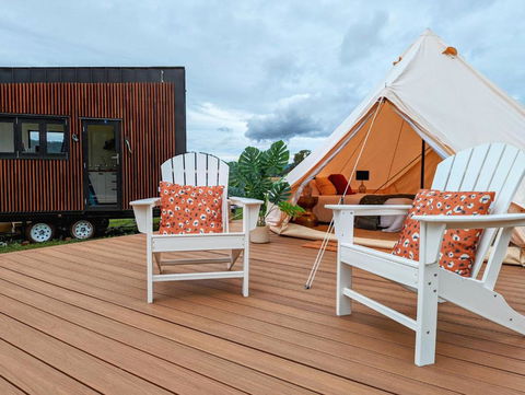 Glamping Vineyard Getaway With Luxury Amenities - Tourism Caloundra 2