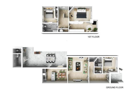 NEWLY RENOVATED LARGE 3.5 BDRM HOUSE! BEST OF MELB - Tourism Caloundra 1