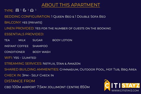 Perfectly Located Modern Apartment - Canberra CBD - Tourism Caloundra 2