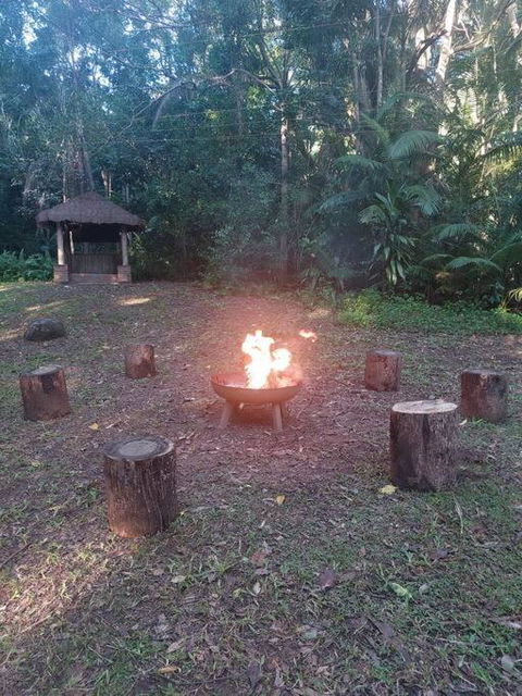 Rainforest Retreat-Fireplace-BBQ-3 Acres- - Tourism Caloundra 2