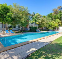 Baden 42 - Rainbow Shores Ground floor unit air conditioned overlooking outdoor spa - Tourism Caloundra