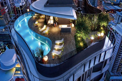 Rooftop Pool Stunning Apartment Queen Street - Tourism Caloundra 2