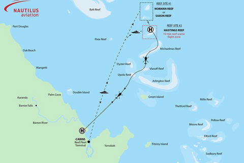 Great Barrier Reef Scenic Helicopter Tour And Cruise From Cairns - Tourism Caloundra 4