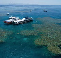 Cruise to Moore Reef Pontoon and Return Helicopter Flight from Cairns - Tourism Caloundra