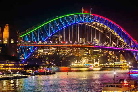 Vivid 90-Minute Sydney Harbour Intimate Catamaran Cruise With Canapes - Tourism Caloundra 0