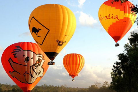 Natural Bridge & Springbrook Waterfalls Tour + Hot Air Balloon With Breakfast - Tourism Caloundra 0
